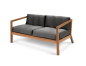 Preview: Skagerak Virkelyst Outdoor 2er Sofa Charcoal